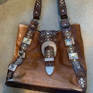 Western Look With a Little Bling
